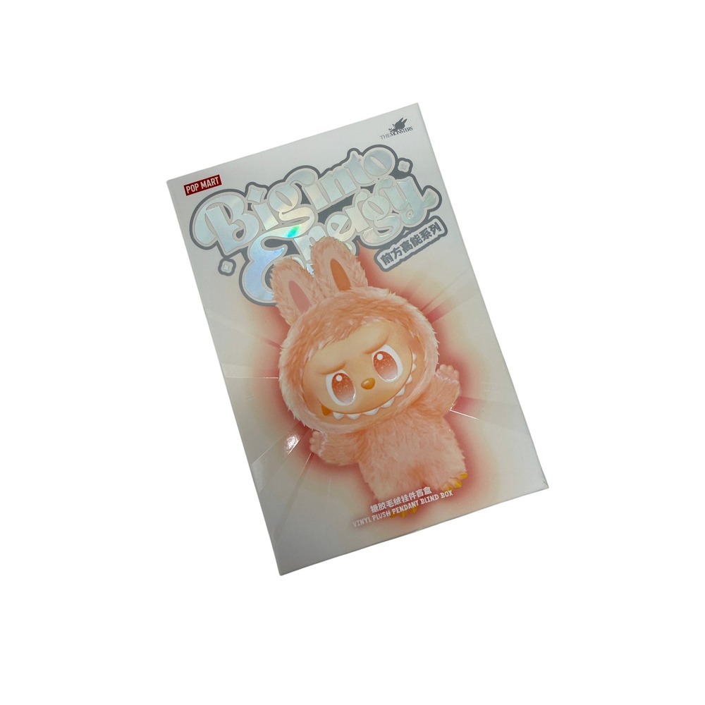 POP MART THE MONSTERS Big into Energy Serenity Vinyl Plush Pendant Labubu NEW